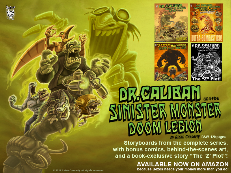 Dr. Caliban and the Sinister Monster Doom Legion